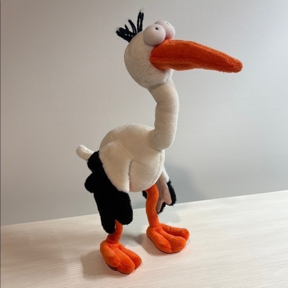 Friedrich W. Heye stork plush toy